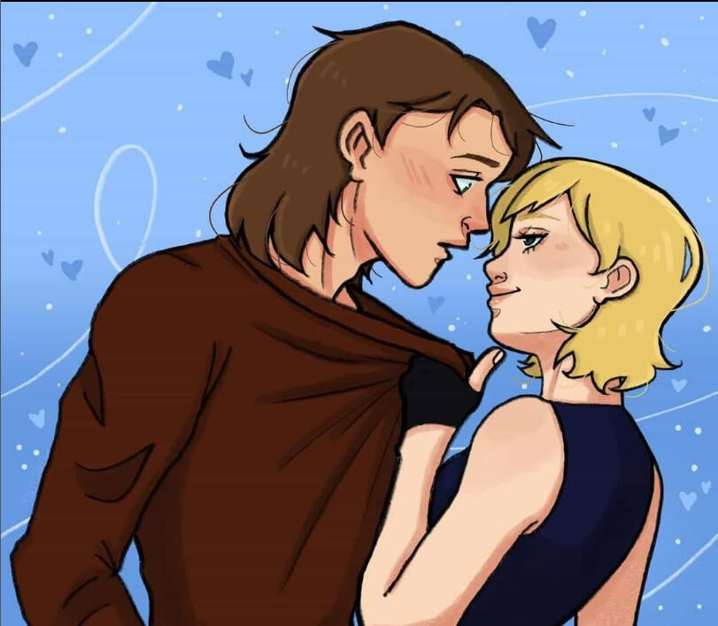 Kat and Kyle by @msnjar_ TikTok and Instagram)