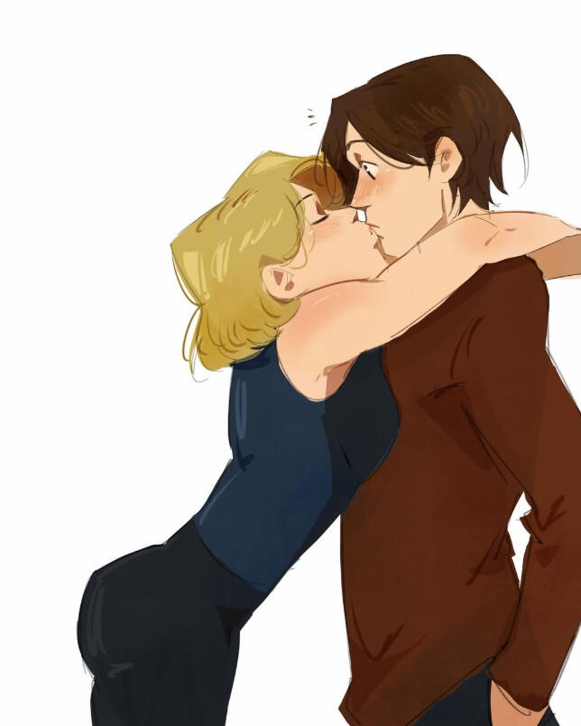 Kat and Kyle by @neyite_art (Instagram)